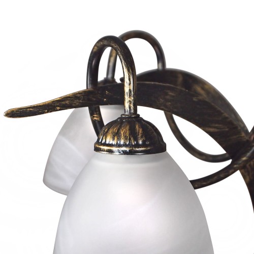 Люстра подвесная большая 5 плафонов дизайнерская S3151-5