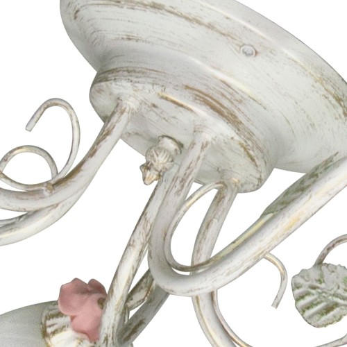 Люстра потолочная с цветами 5 плафонов S2248-5