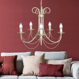 Люстра Петрасвет S1061-5, 5хЕ14 макс, 60Вт