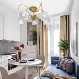 Люстра Петрасвет S2457-5, 5хЕ27 макс, 60Вт