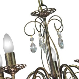 Люстра Петрасвет S8067-5, 5хЕ14 макс, 60Вт