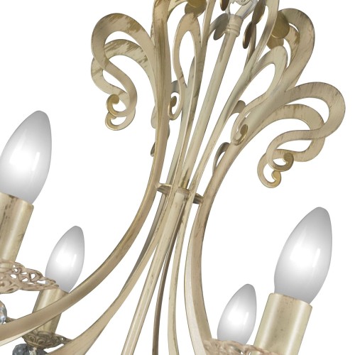 Люстра большая подвесная 8 ламп дизайнерская S3126-8