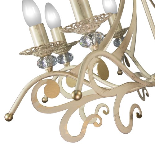 Люстра большая подвесная 8 ламп дизайнерская S3126-8