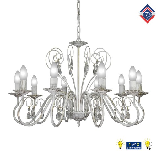 Люстра подвесная большая для зала S1163-10