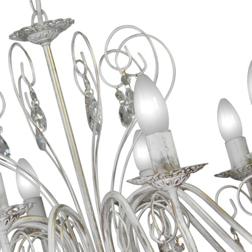 Люстра подвесная большая для зала S1163-10