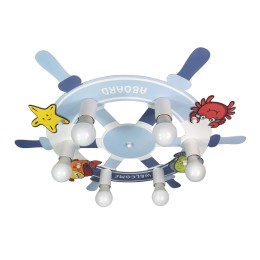 Люстра Петрасвет S2462-6, 6xЕ27 макс, 60Вт Штурвал