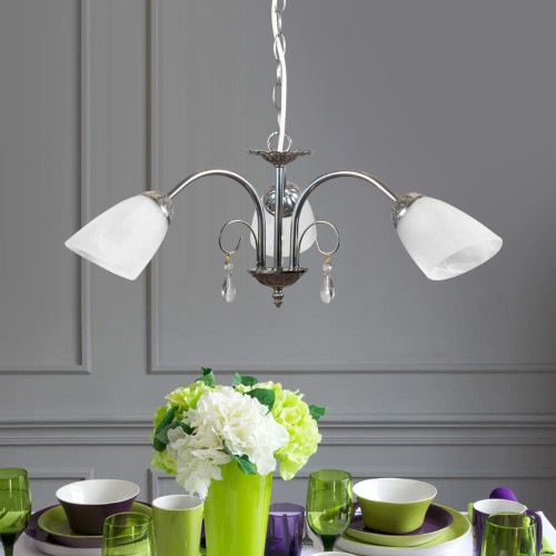 Люстра подвесная 3 плафона S2004-3