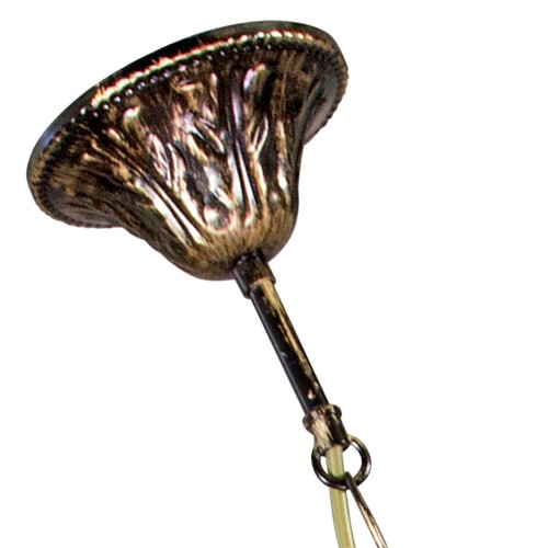 Люстра большая с хрусталь подвесная 8 ламп абажуры S1108-8