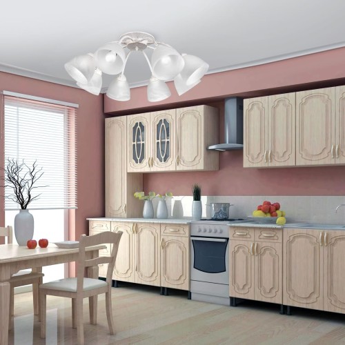 Люстра потолочная 8 плафонов S2156-8