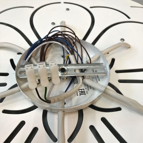 Люстра светодиодная потолочная LED плоская круглая S2419-6