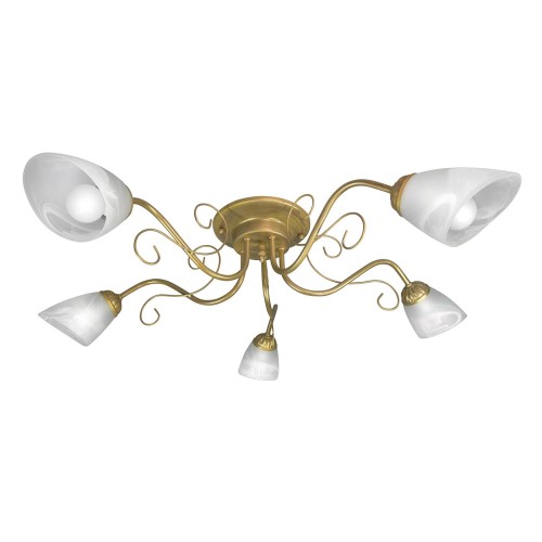 Люстра потолочная 5 плафонов S2453-5